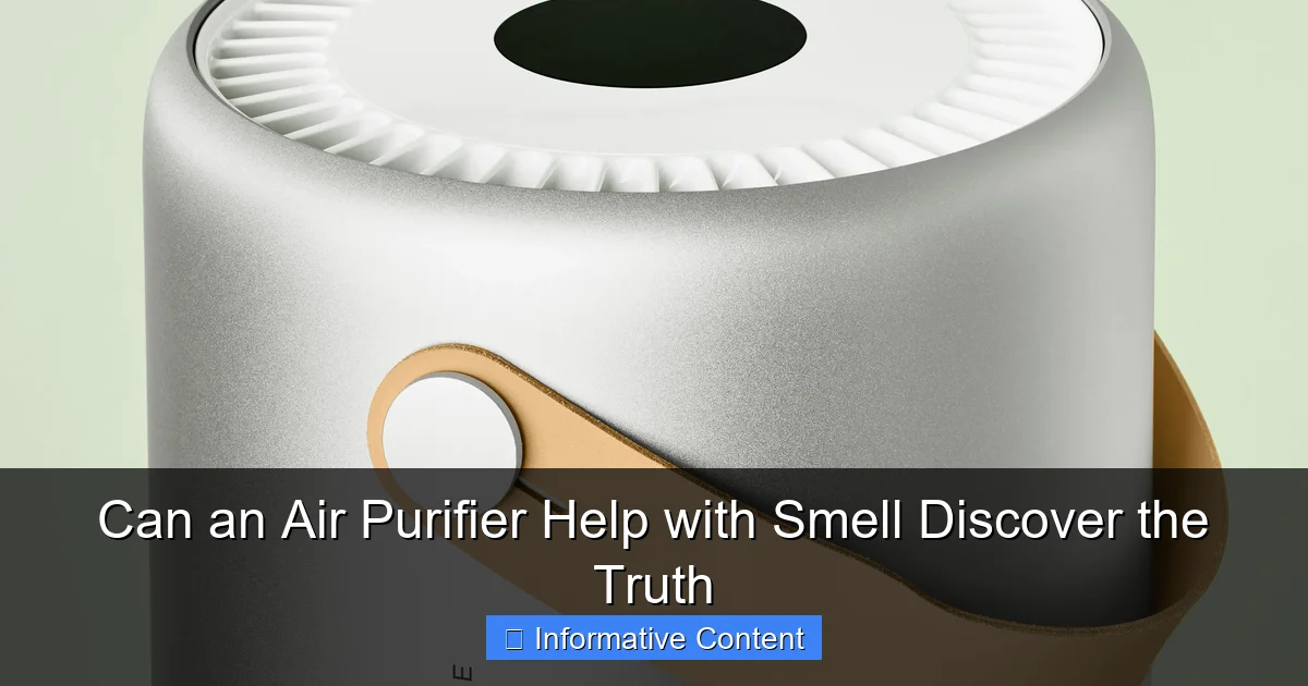 Can an Air Purifier Help with Smell Discover the Truth