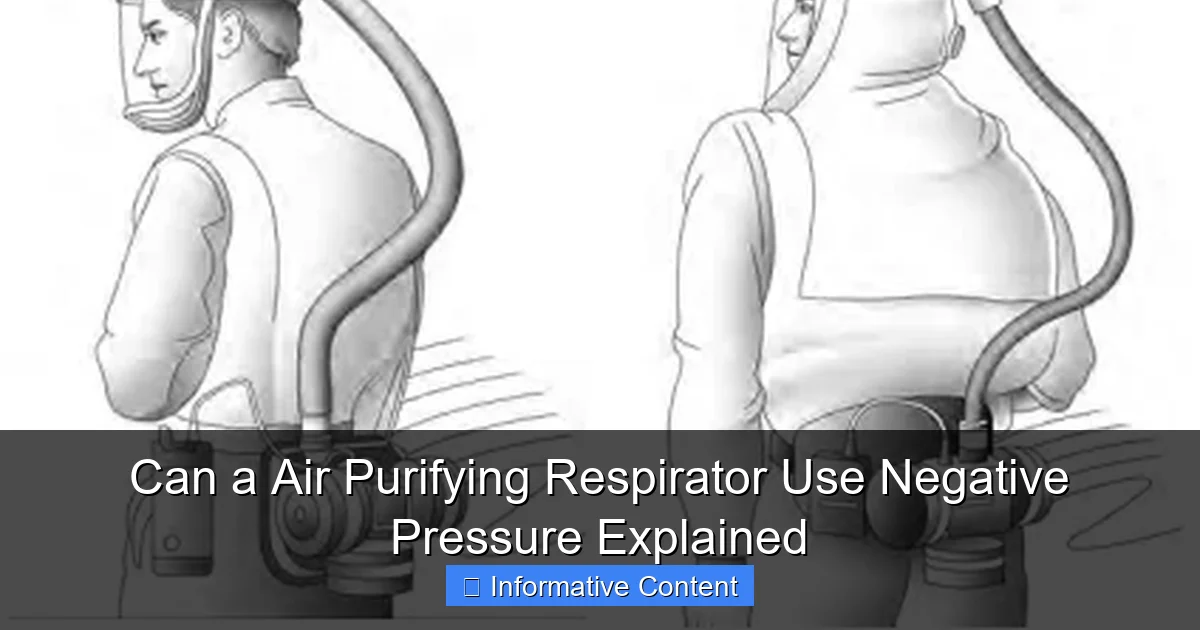Can a Air Purifying Respirator Use Negative Pressure Explained