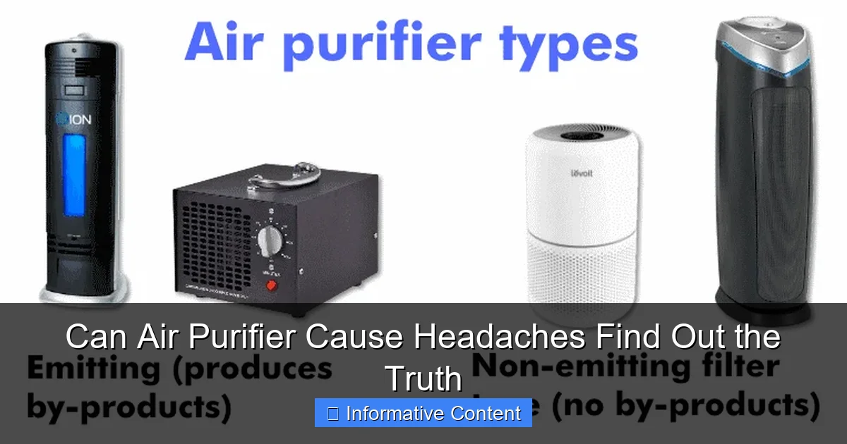 Can Air Purifier Cause Headaches Find Out the Truth