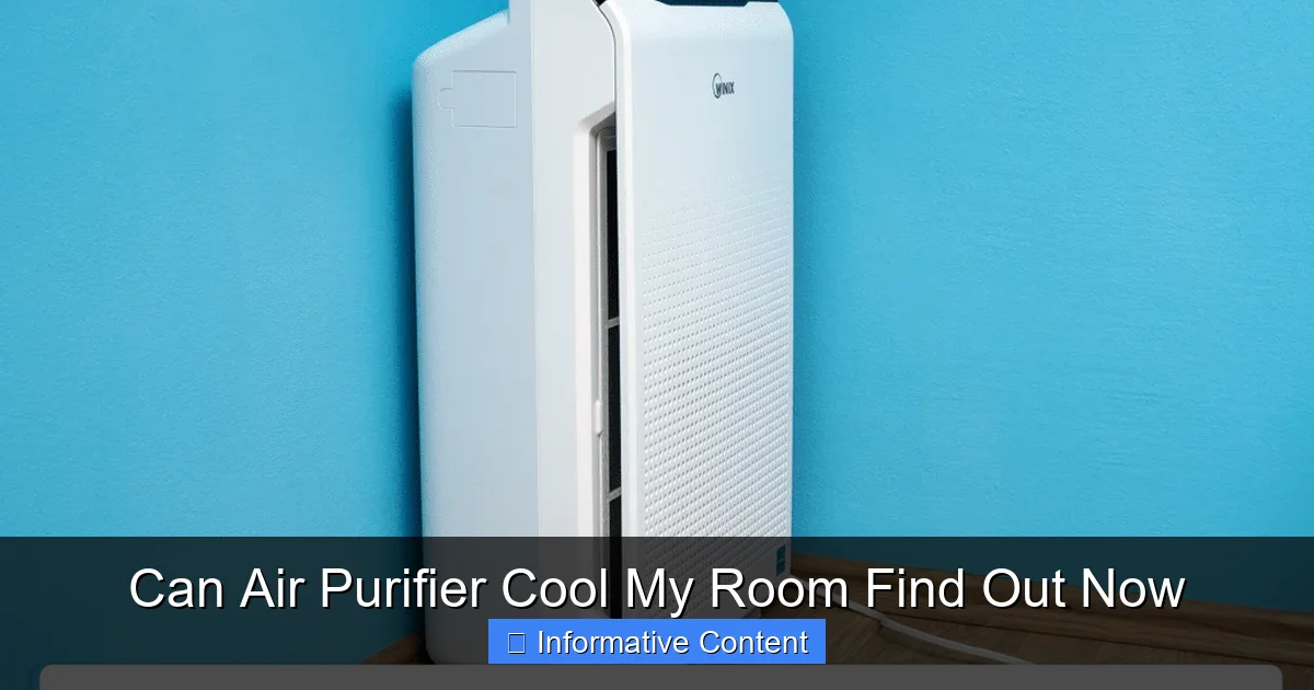Can Air Purifier Cool My Room Find Out Now