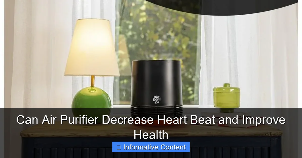 Can Air Purifier Decrease Heart Beat and Improve Health
