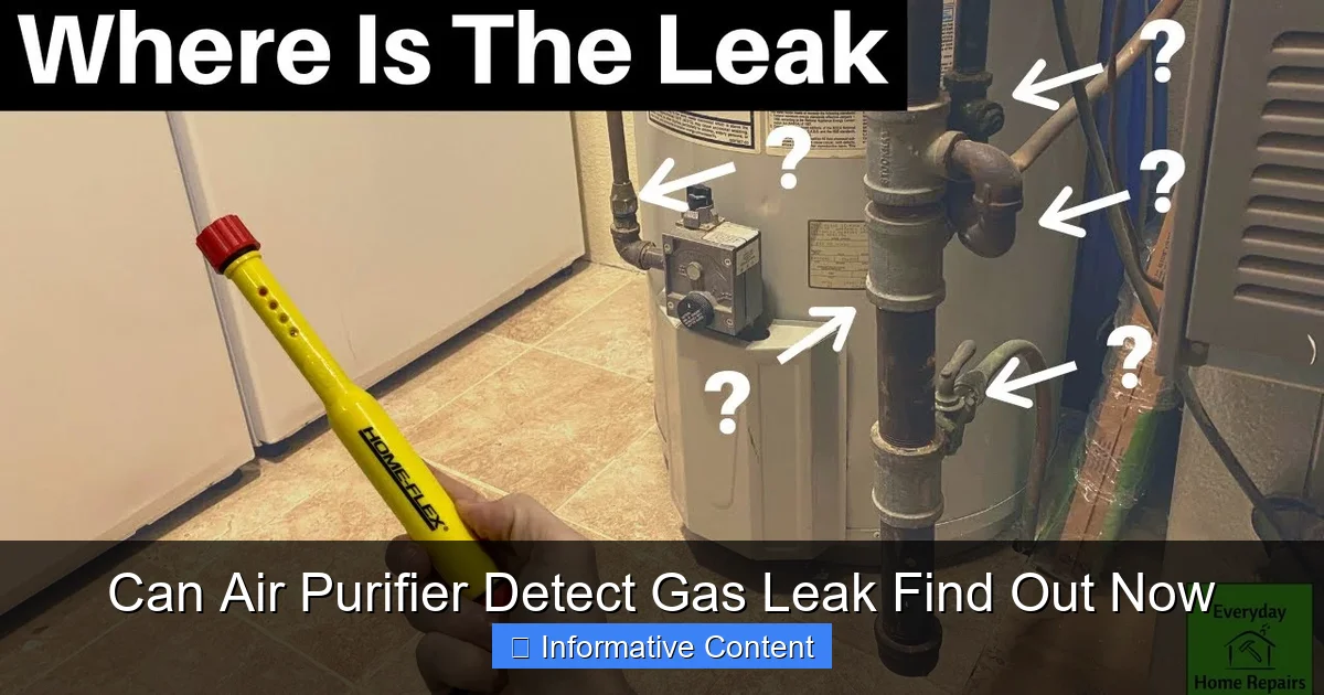 Can Air Purifier Detect Gas Leak Find Out Now