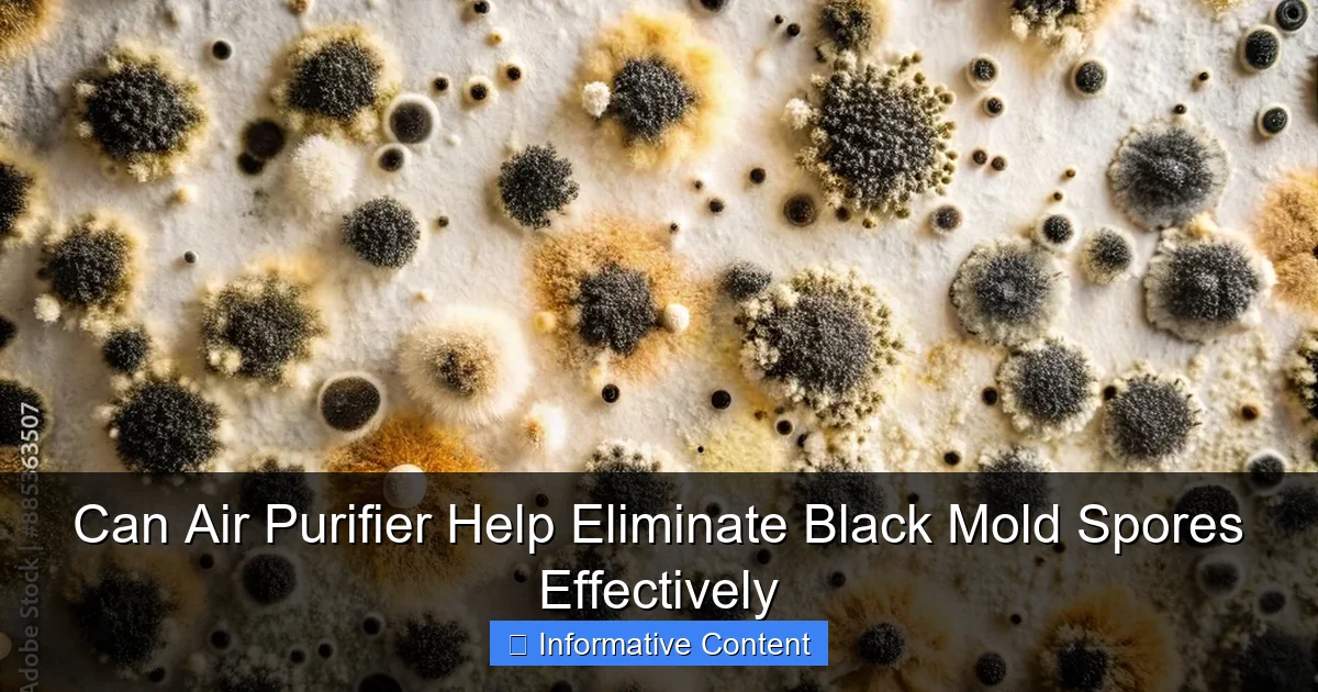 Can Air Purifier Help Eliminate Black Mold Spores Effectively