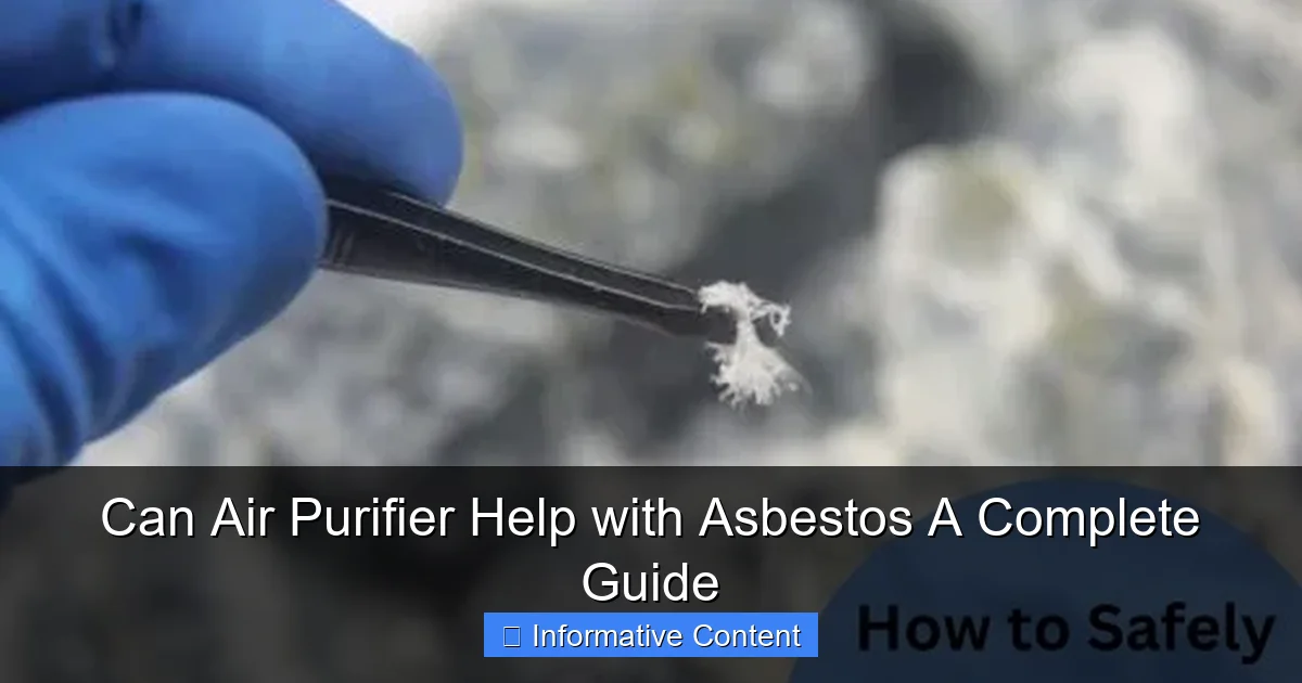 Can Air Purifier Help with Asbestos A Complete Guide