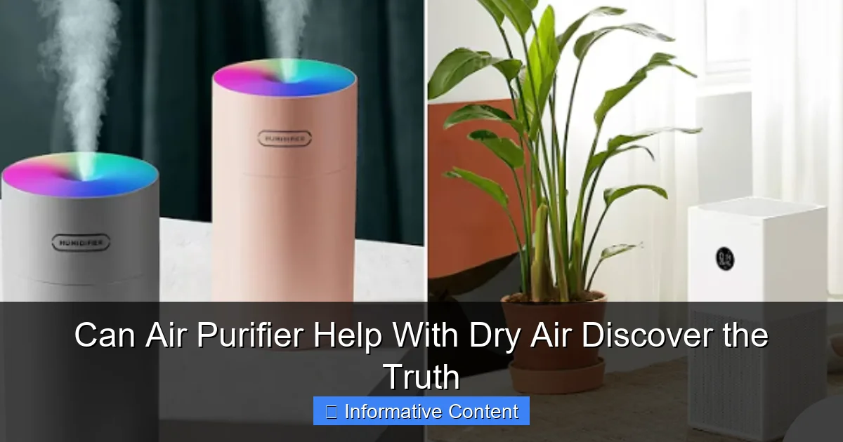 Can Air Purifier Help With Dry Air Discover the Truth