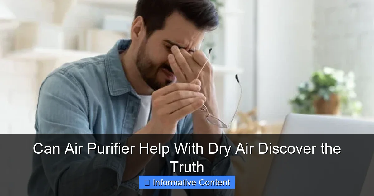 Can Air Purifier Help With Dry Air Discover the Truth