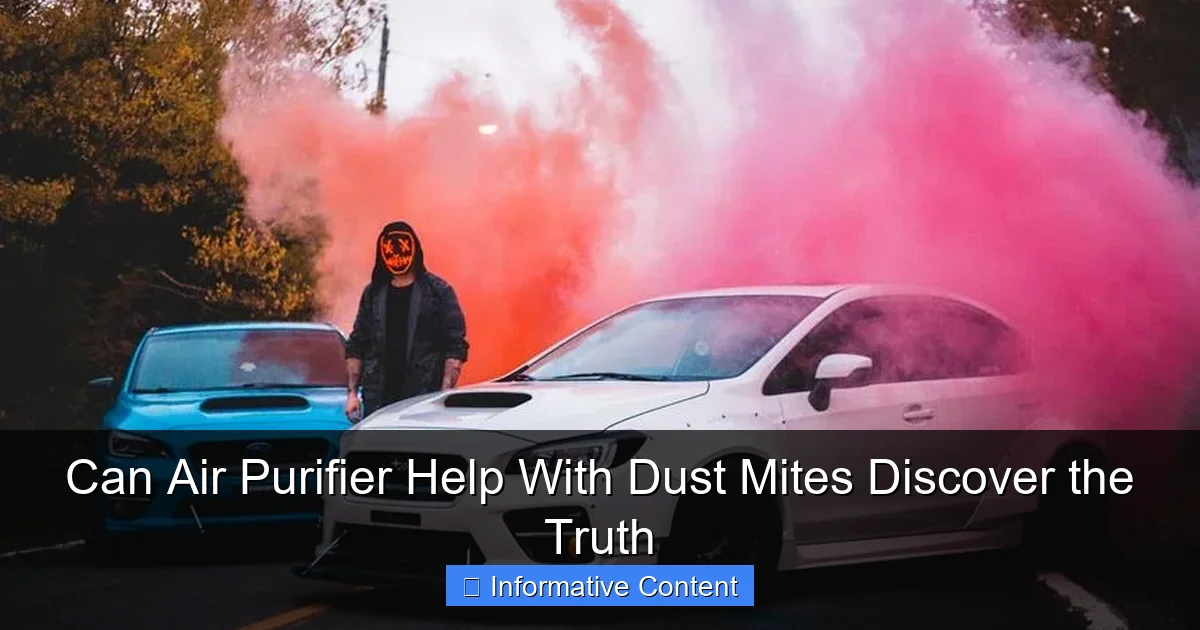 Can Air Purifier Help With Dust Mites Discover the Truth