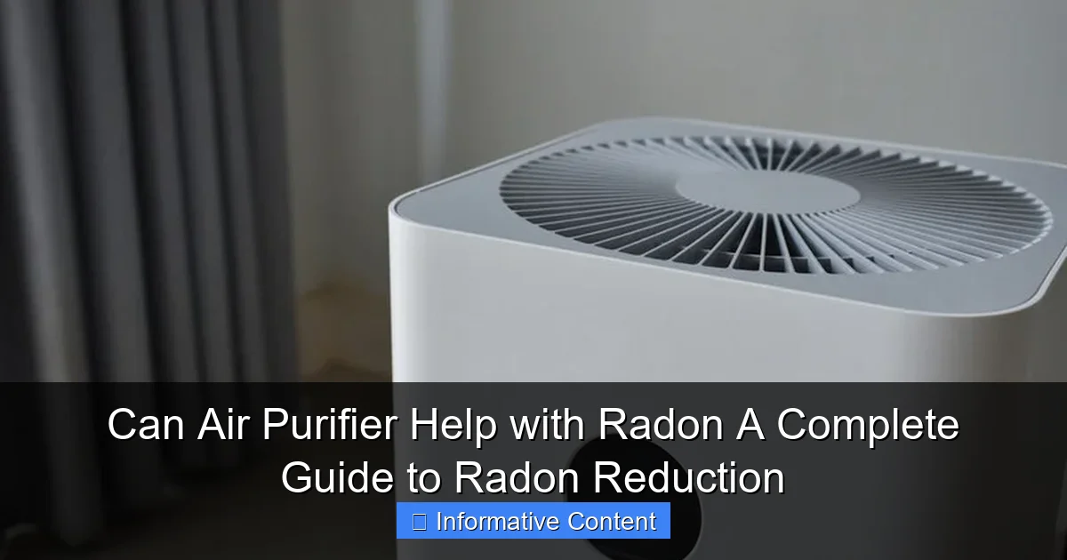 Can Air Purifier Help with Radon A Complete Guide to Radon Reduction