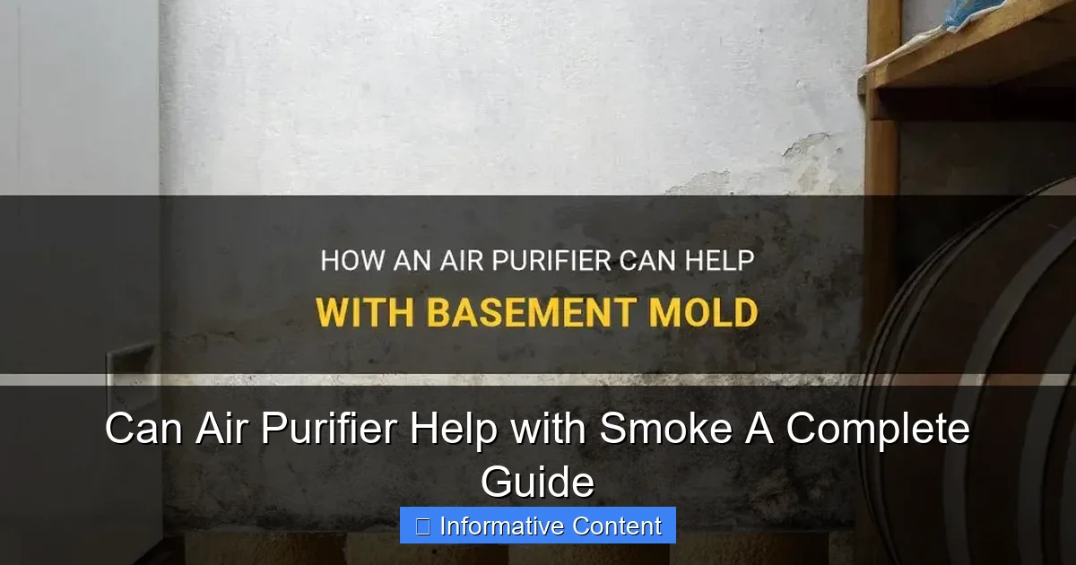 Can Air Purifier Help with Smoke A Complete Guide