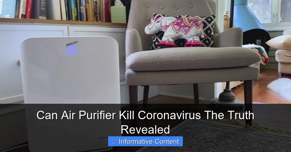 Can Air Purifier Kill Coronavirus The Truth Revealed