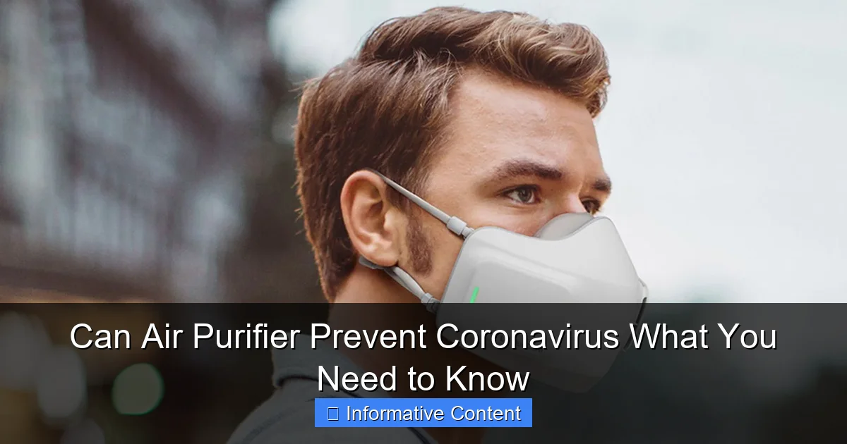 Can Air Purifier Prevent Coronavirus What You Need to Know