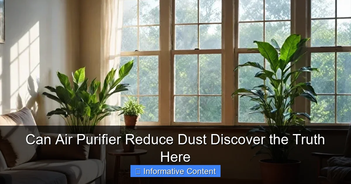 Can Air Purifier Reduce Dust Discover the Truth Here