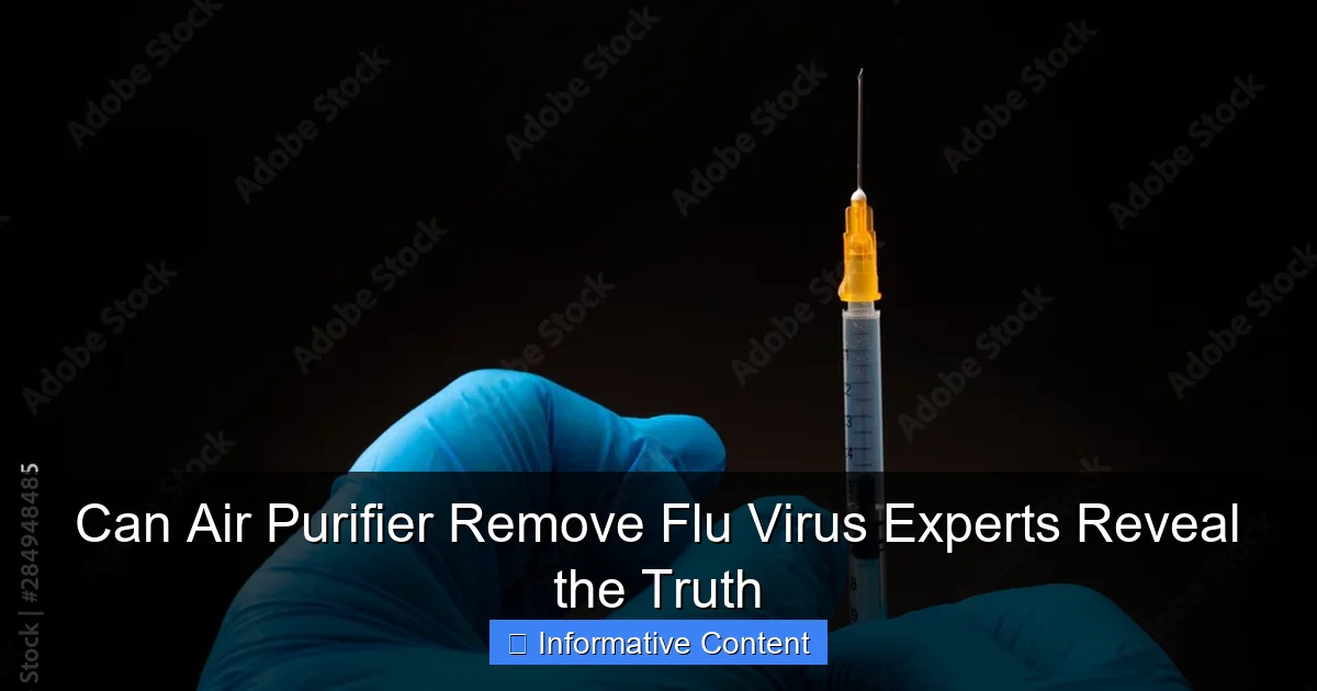 Can Air Purifier Remove Flu Virus Experts Reveal the Truth