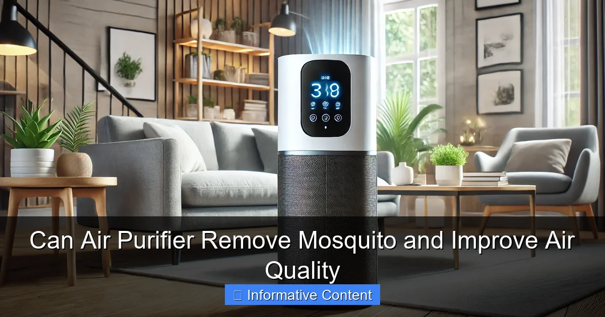 Can Air Purifier Remove Mosquito and Improve Air Quality