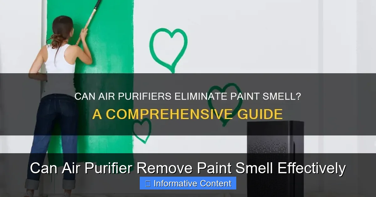 Can Air Purifier Remove Paint Smell Effectively