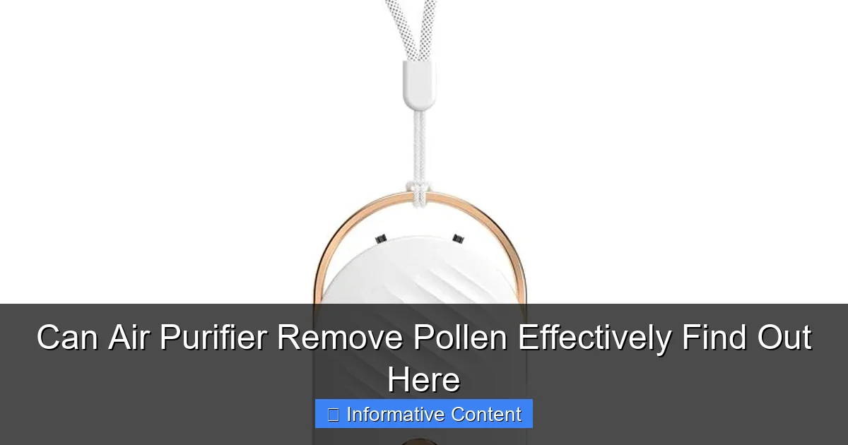 Can Air Purifier Remove Pollen Effectively Find Out Here