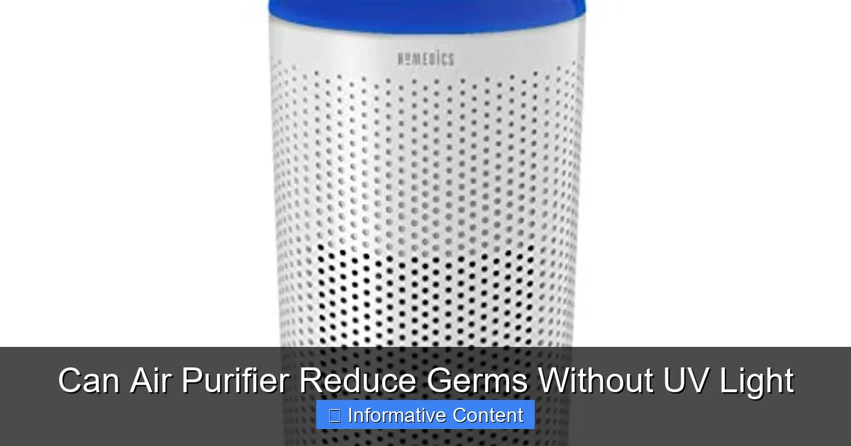Can Air Purifier Reduce Germs Without UV Light