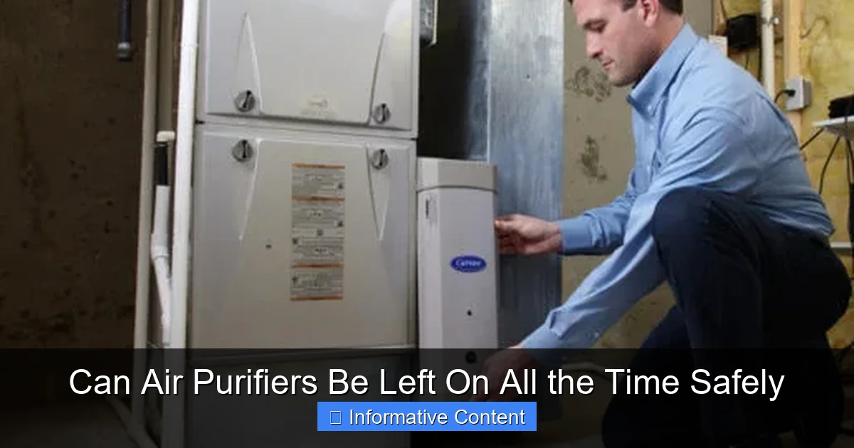 Can Air Purifiers Be Left On All the Time Safely