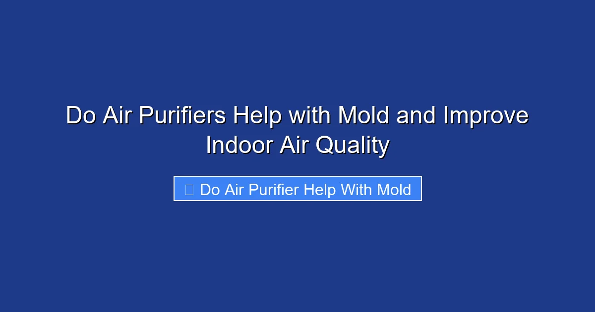 Do Air Purifiers Help with Mold and Improve Indoor Air Quality