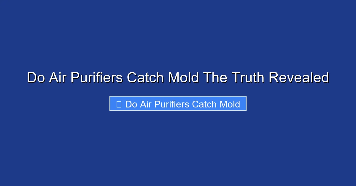 Do Air Purifiers Catch Mold The Truth Revealed