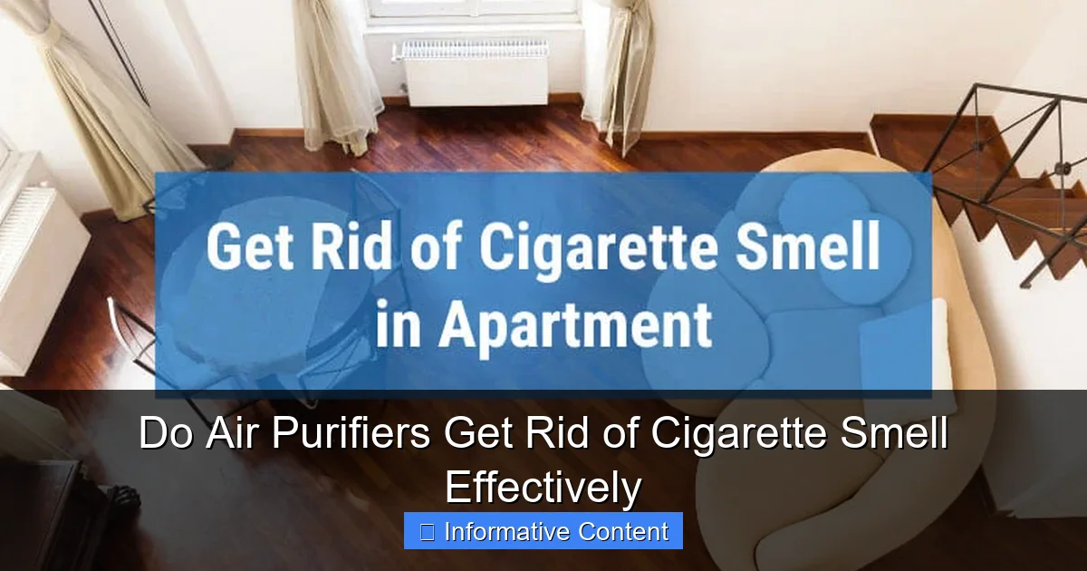 Do Air Purifiers Get Rid of Cigarette Smell Effectively