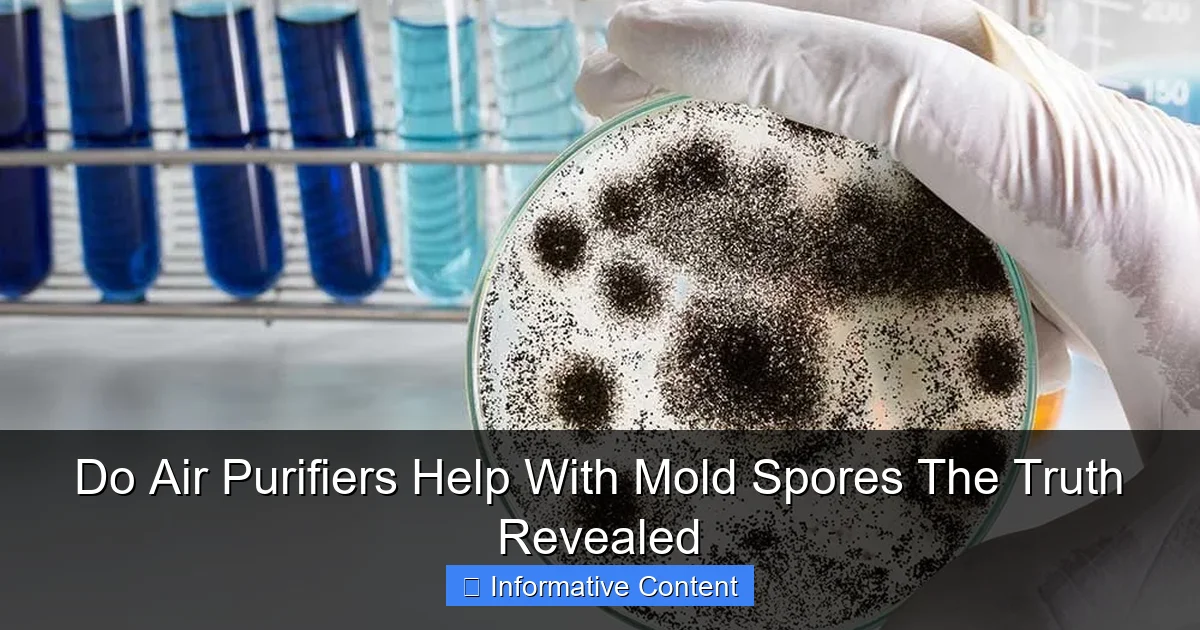 Do Air Purifiers Help With Mold Spores The Truth Revealed