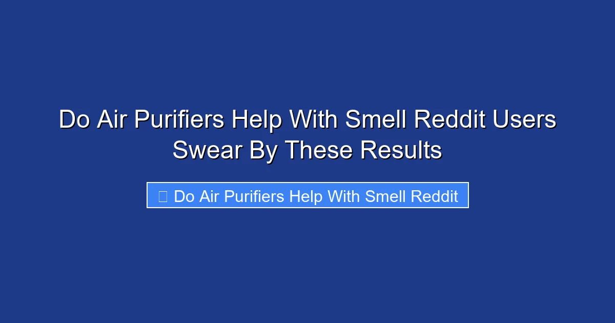 Do Air Purifiers Help With Smell Reddit Users Swear By These Results