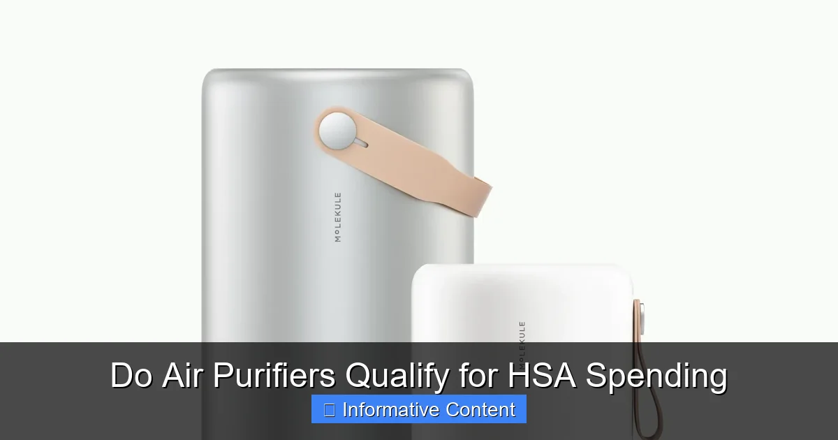 Do Air Purifiers Qualify for HSA Spending