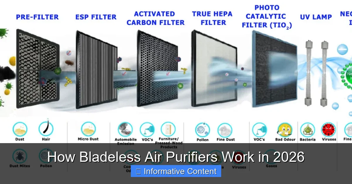How Bladeless Air Purifiers Work in 2026
