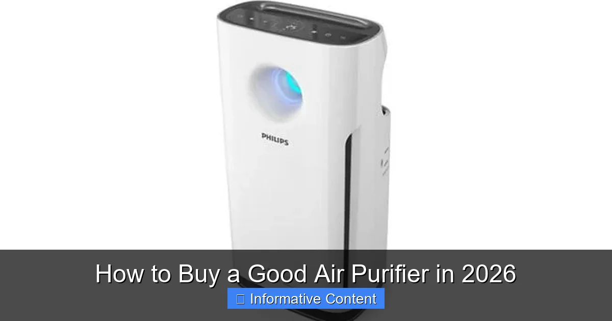 How to Buy a Good Air Purifier in 2026