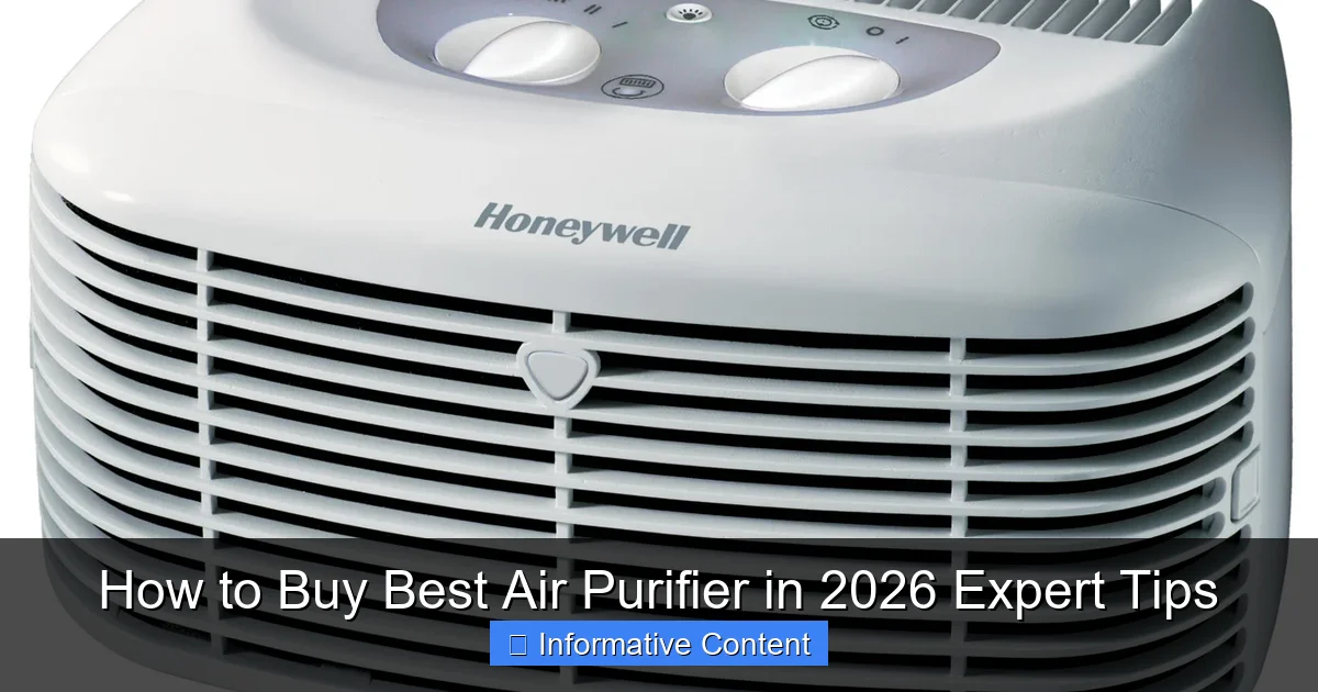How to Buy Best Air Purifier in 2026 Expert Tips