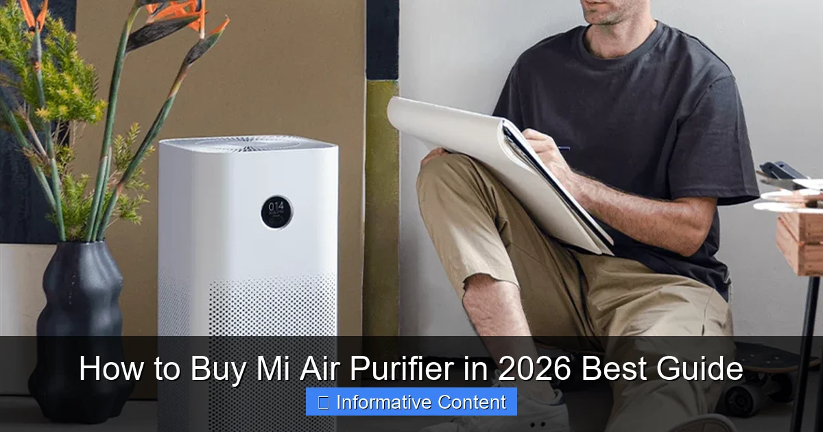 How to Buy Mi Air Purifier in 2026 Best Guide