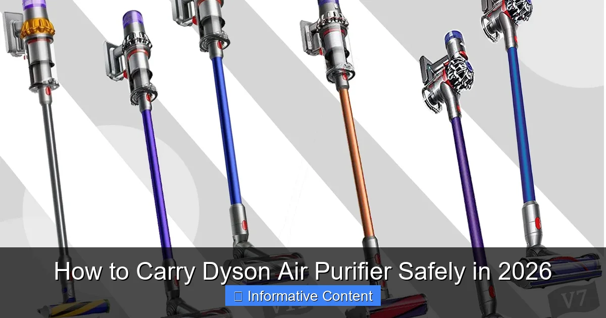 How to Carry Dyson Air Purifier Safely in 2026