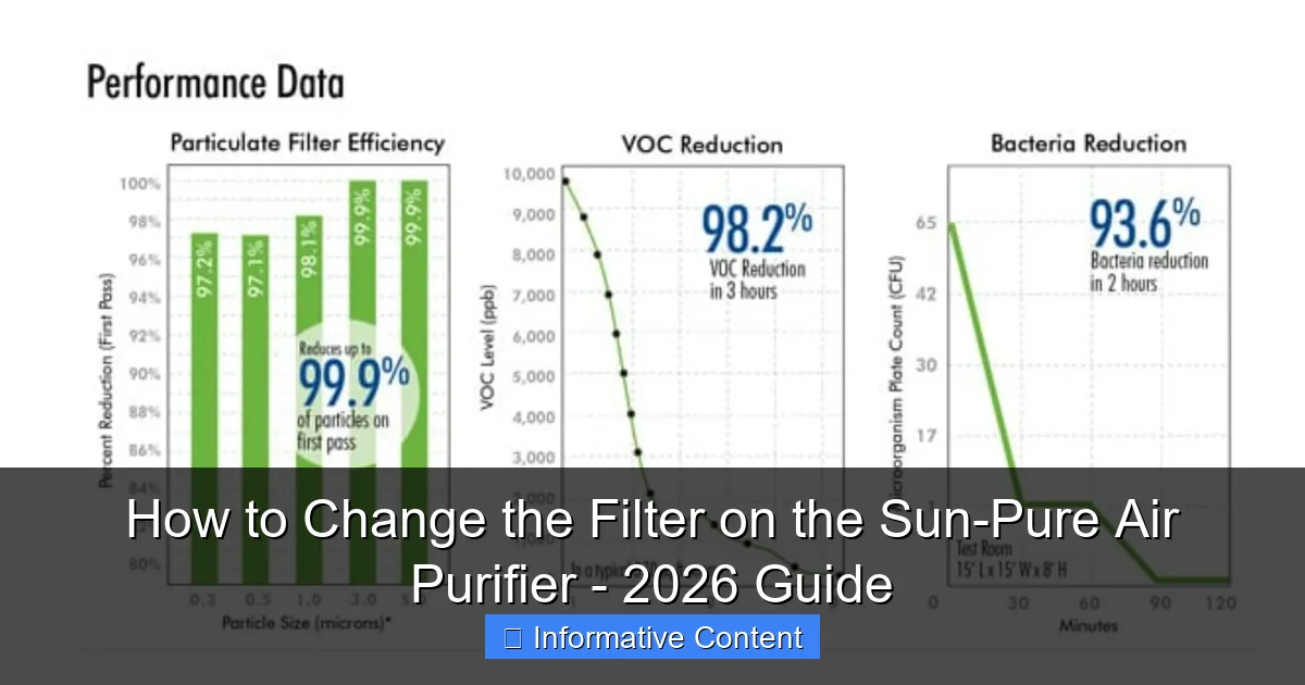 How to Change the Filter on the Sun-Pure Air Purifier - 2026 Guide