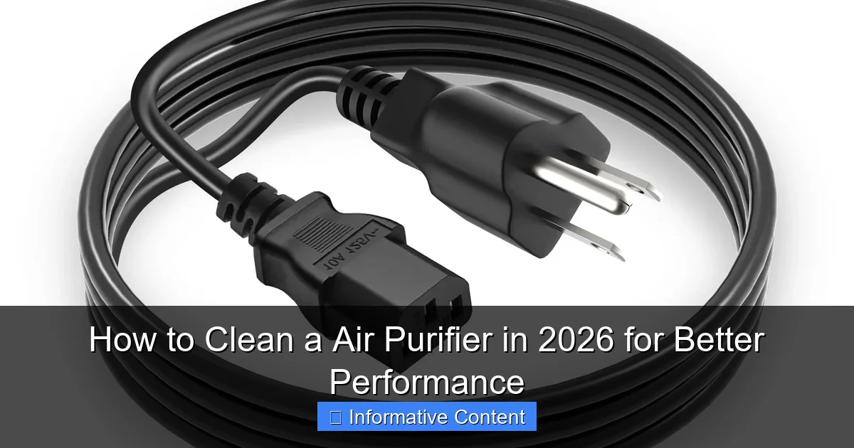 How to Clean a Air Purifier in 2026 for Better Performance