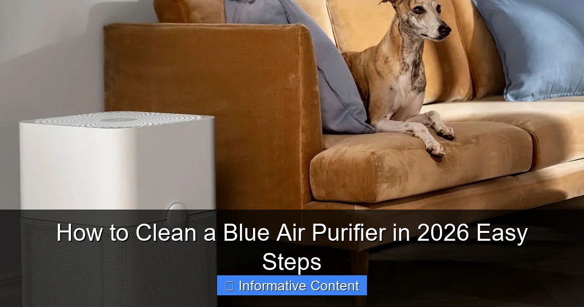 How to Clean a Blue Air Purifier in 2026 Easy Steps