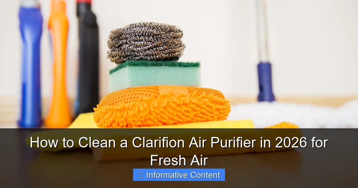 How to Clean a Clarifion Air Purifier in 2026 for Fresh Air
