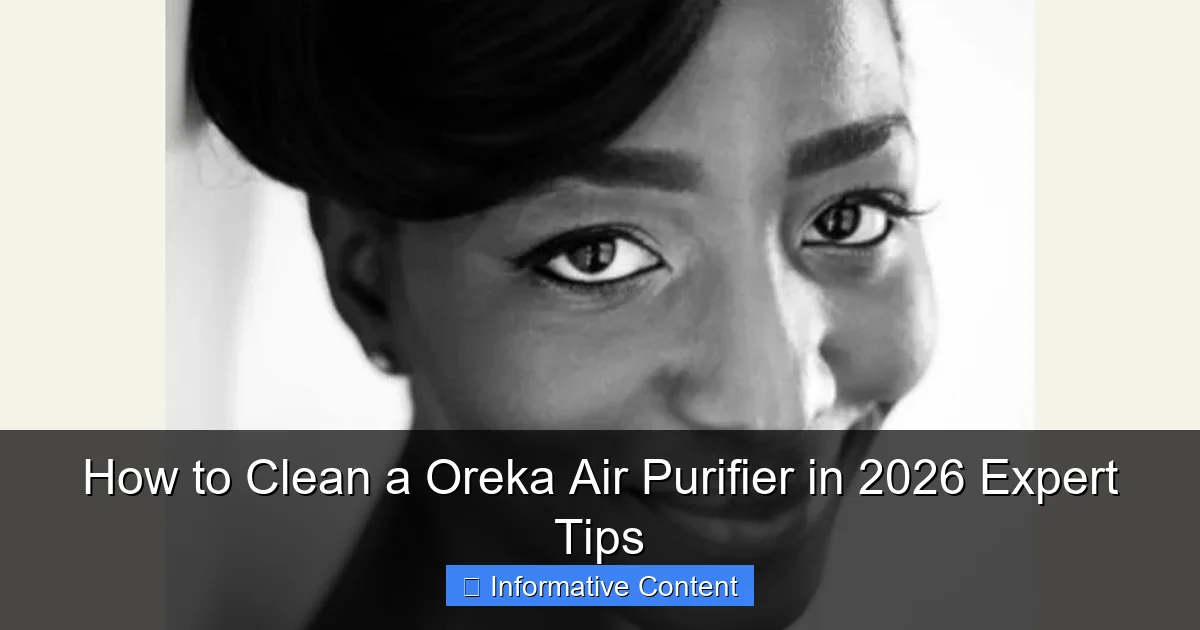 How to Clean a Oreka Air Purifier in 2026 Expert Tips