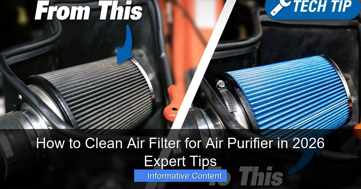 How to Clean Air Filter for Air Purifier in 2026 Expert Tips