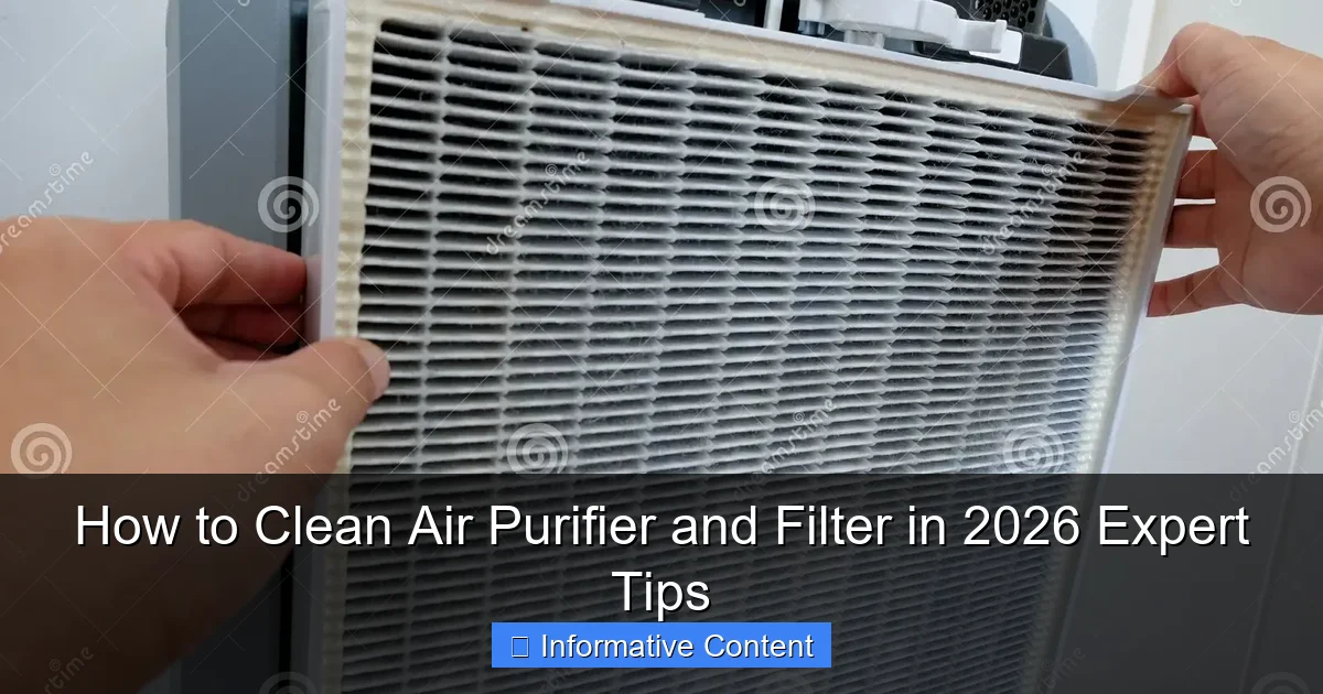 How to Clean Air Purifier and Filter in 2026 Expert Tips
