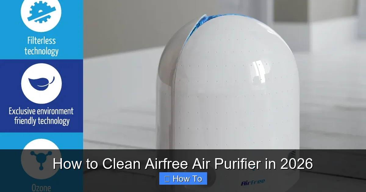 How to Clean Airfree Air Purifier in 2026