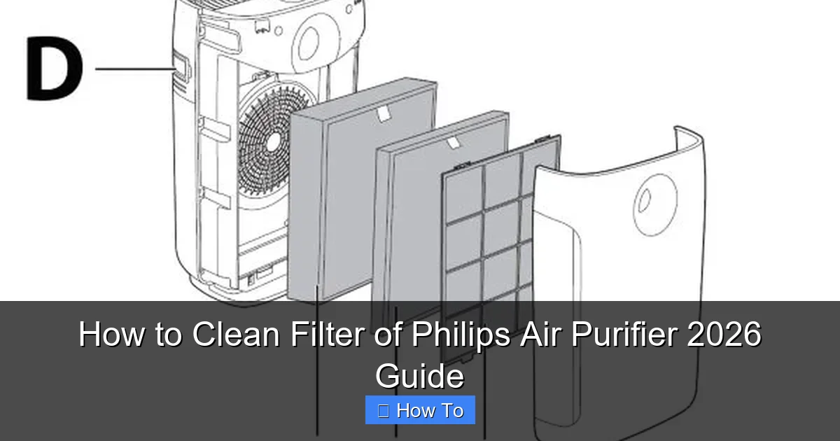 How to Clean Filter of Philips Air Purifier 2026 Guide