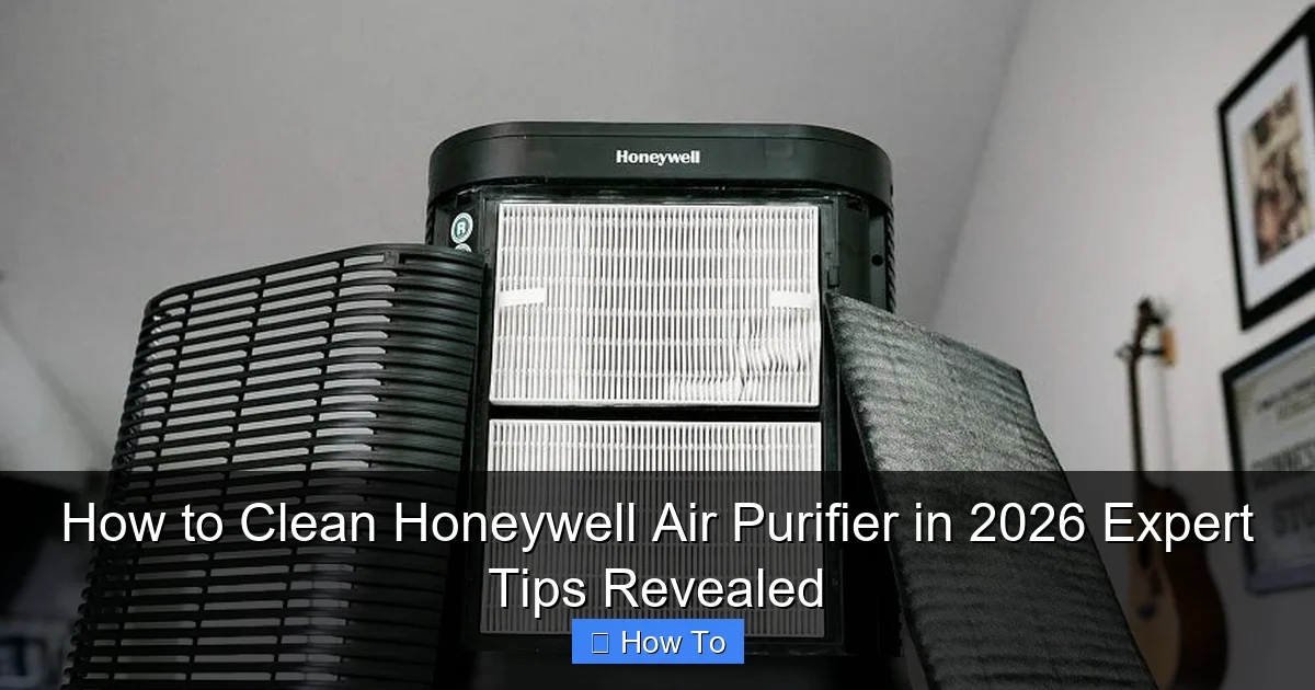 How to Clean Honeywell Air Purifier in 2026 Expert Tips Revealed