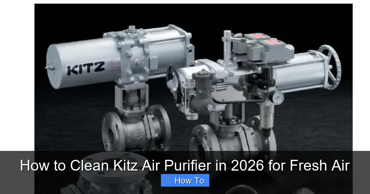 How to Clean Kitz Air Purifier in 2026 for Fresh Air