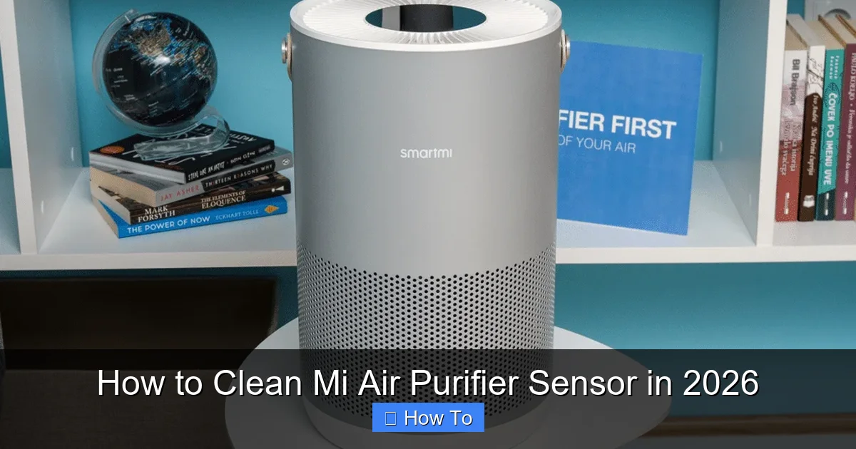 How to Clean Mi Air Purifier Sensor in 2026