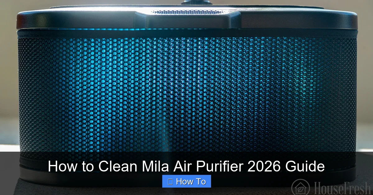 How to Clean Mila Air Purifier 2026 Guide