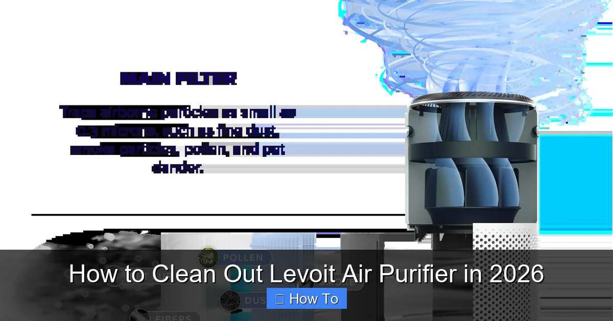 How to Clean Out Levoit Air Purifier in 2026