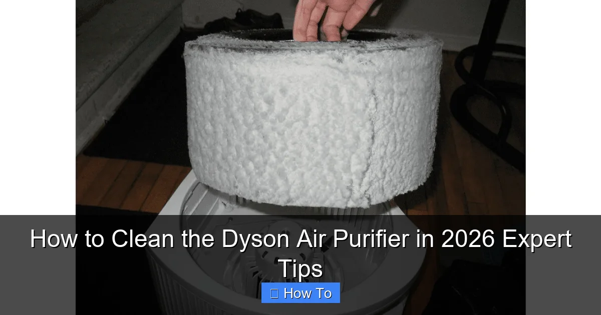How to Clean the Dyson Air Purifier in 2026 Expert Tips