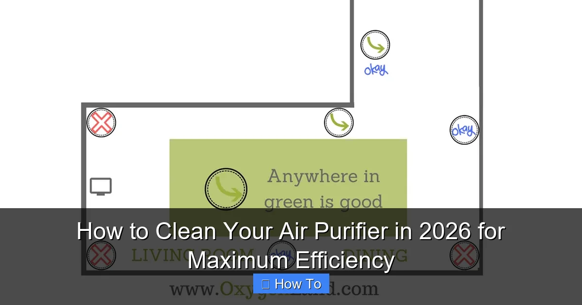 How to Clean Your Air Purifier in 2026 for Maximum Efficiency