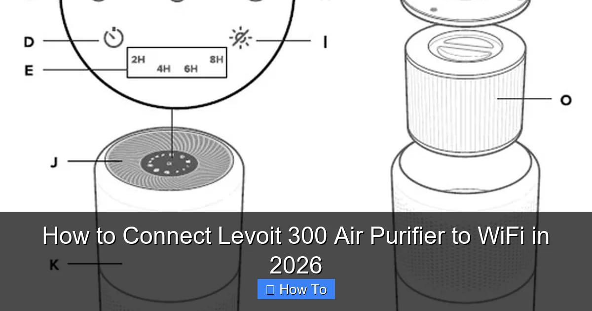 How to Connect Levoit 300 Air Purifier to WiFi in 2026